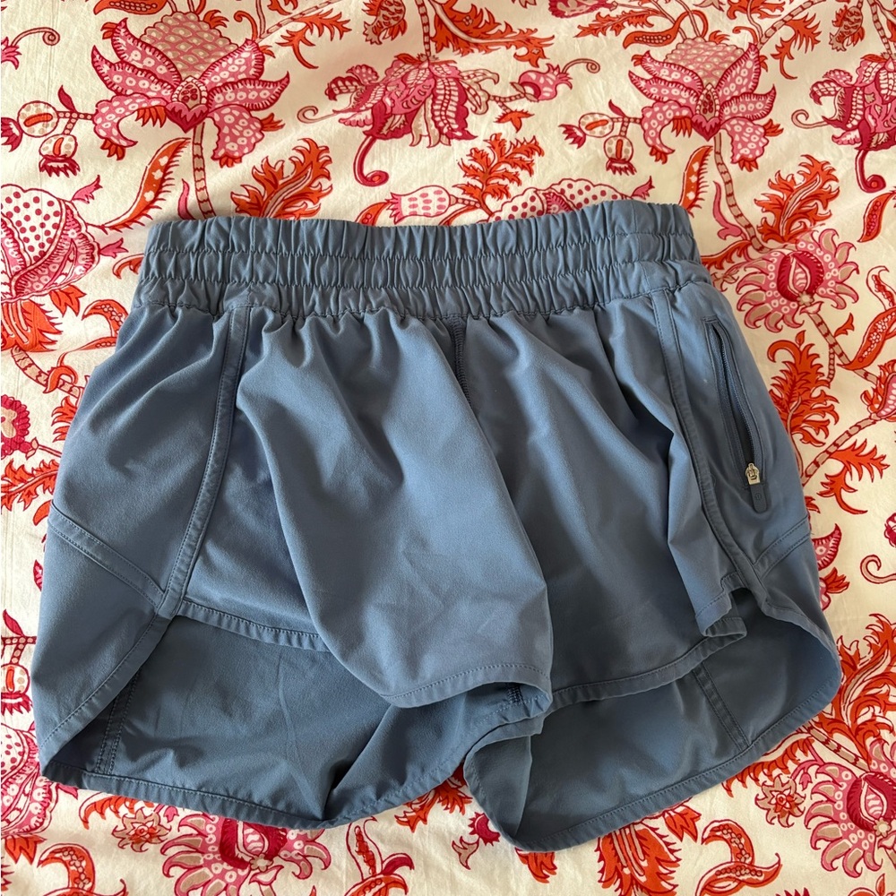 Lululemon Athletica Blue Speed Shorts